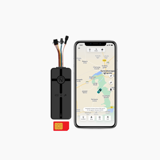 NINZZA NZ09-AC GPS Tracker | 1-Year SIM | Wired for Car, Bike, Truck, Bus - Ninzza IOT